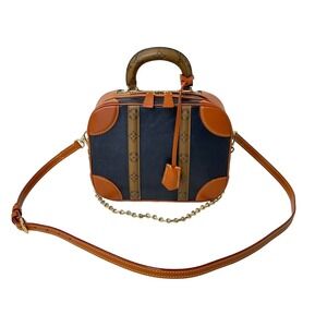 LOUIS VUITTON Valisette handbag shoulder bag Monogram Reverse canvas
